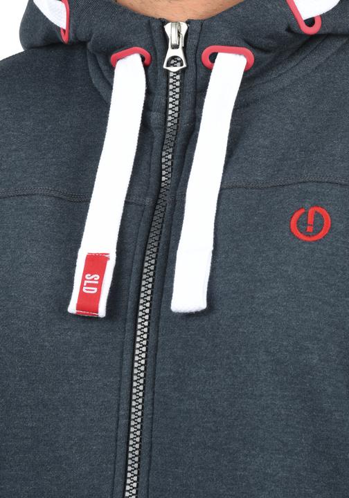 Actual product image Solid Benjamin Zip Men's Sweater Zip Jacket (M)