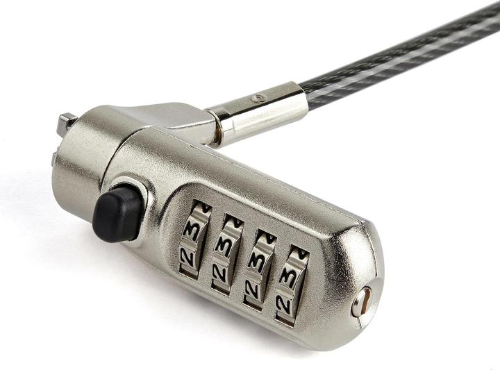 Produktbild StarTech LTLOCKNANO Laptopschloss (2m Kabel, Nano lock, individuell wählbare Kombination