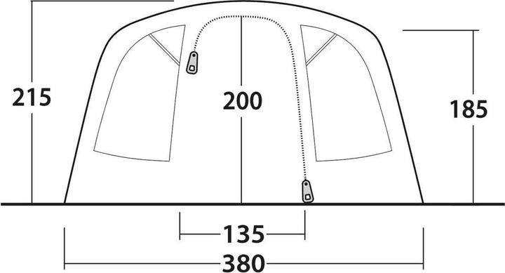 Produktbild Outwell Colorado 6 Air (28.10 kg, 6 Personen)