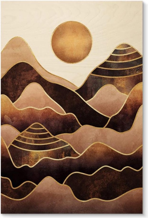 Image du produit Trenddeko Coucher de soleil (20 x 30 cm)