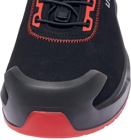 Actual product image Uvex Sports uvex 1 x-craft low shoes S3L 68034 black, red width 14 size 44 (S3, 44)