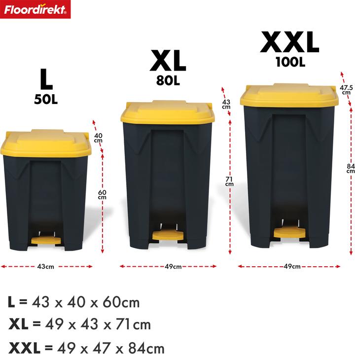 Produktbild Floordirekt Mülleimer Olaf (50 l)