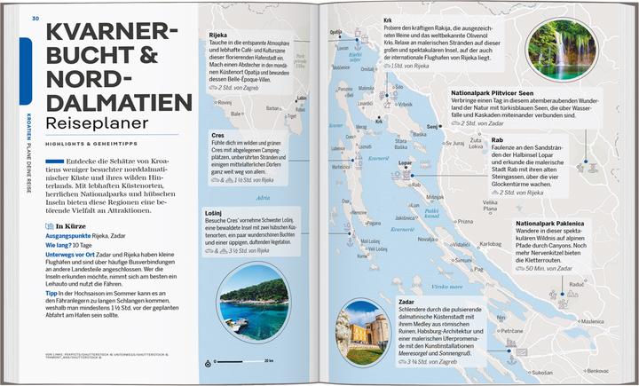 Produktbild Reiseführer Entdecke Kroatien (Deutsch, Anja Mutic, Isabel Putinja, Lucie Grace, 2025)