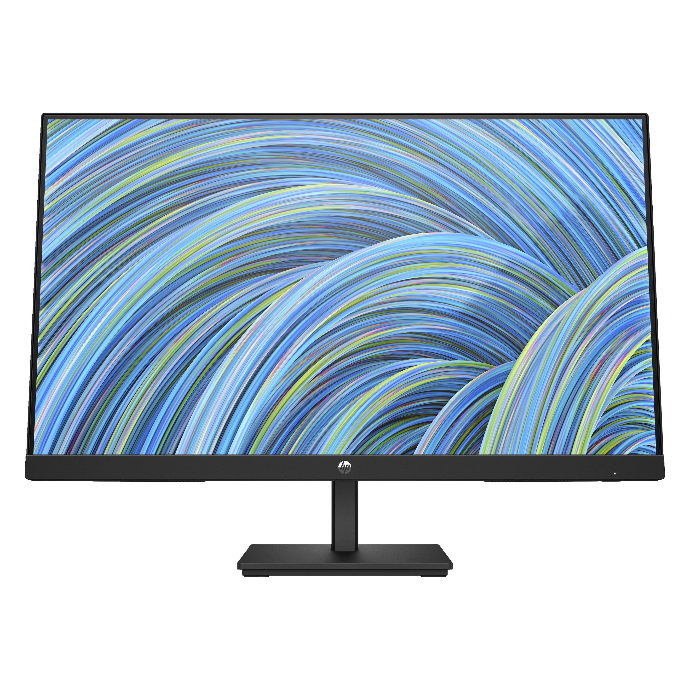 HP V24v G5 (1920 x 1080 Pixel, 23.80"), Monitor, Schwarz
