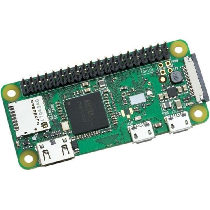 Raspberry Pi Zero WH incluso header GPIO a 40 pin, Scheda + Kit di sviluppo