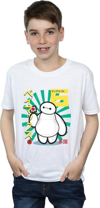 Produktbild Universal Textiles Boys Baymax Lollipop Cotton T-Shirt (152, 158)