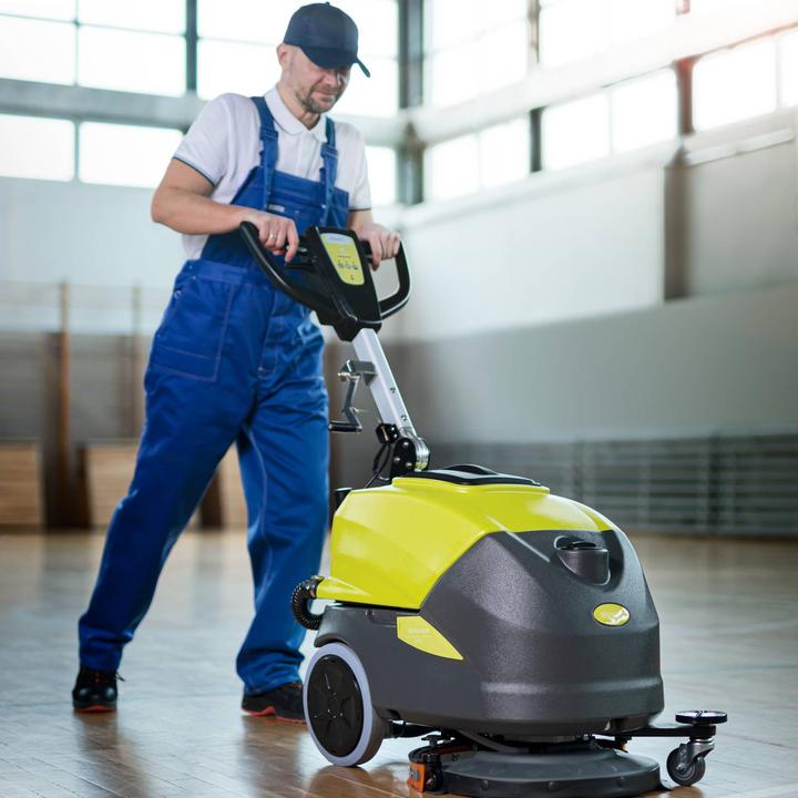 Produktbild Ulsonix Akku Scheuersagmaschine 850 W Bodenreinigungsmaschine Reinigungsmaschine 45,5 Cm (Scheuersaugmaschine)