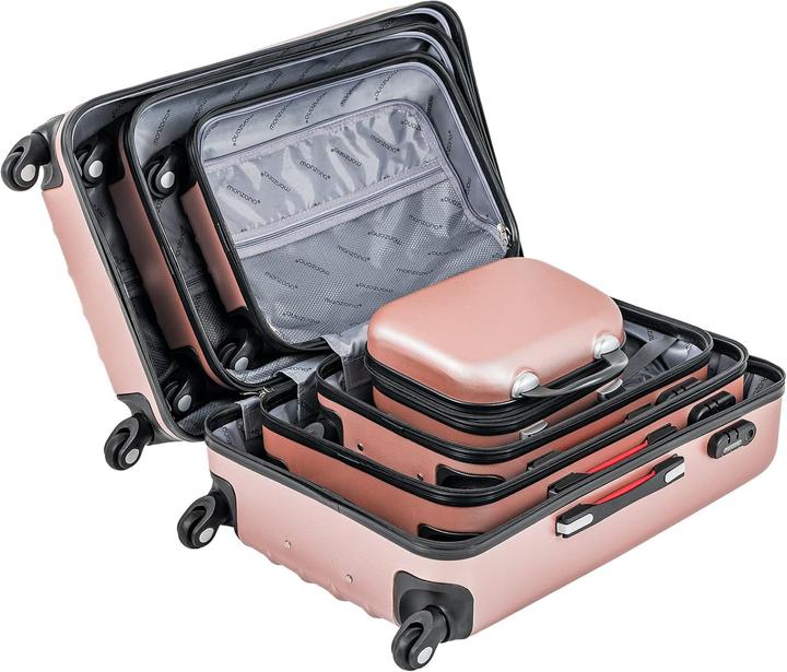 Actual product image Monzana Baseline suitcase set 4 pcs (89 l)