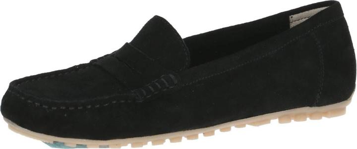 045, BLK DEER SUEDE, Noir