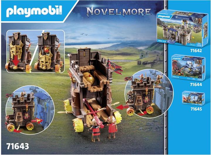 Produktbild Playmobil Angriffswagen mit Feuerkanone (71643)