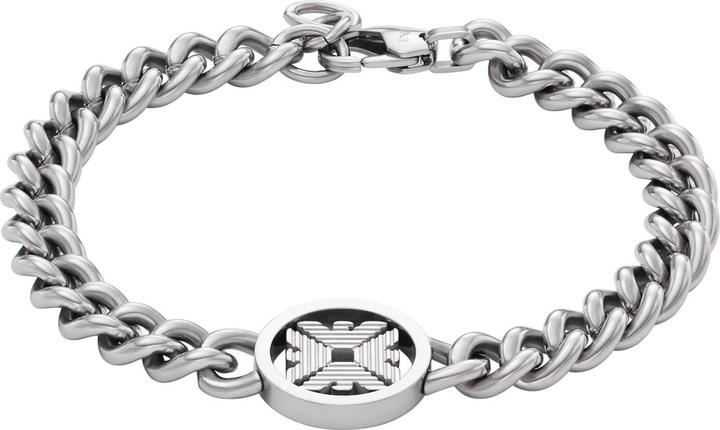 Immagine prodotto Emporio Armani Bracciale con logo dell'aquila (19.50 cm, Acciaio inossidabile)