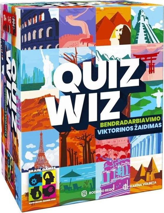 Image du produit Brain Games Jeu de table Quizwiz BRG#QWLT (Lituanien, 1 - 5 Joueur)