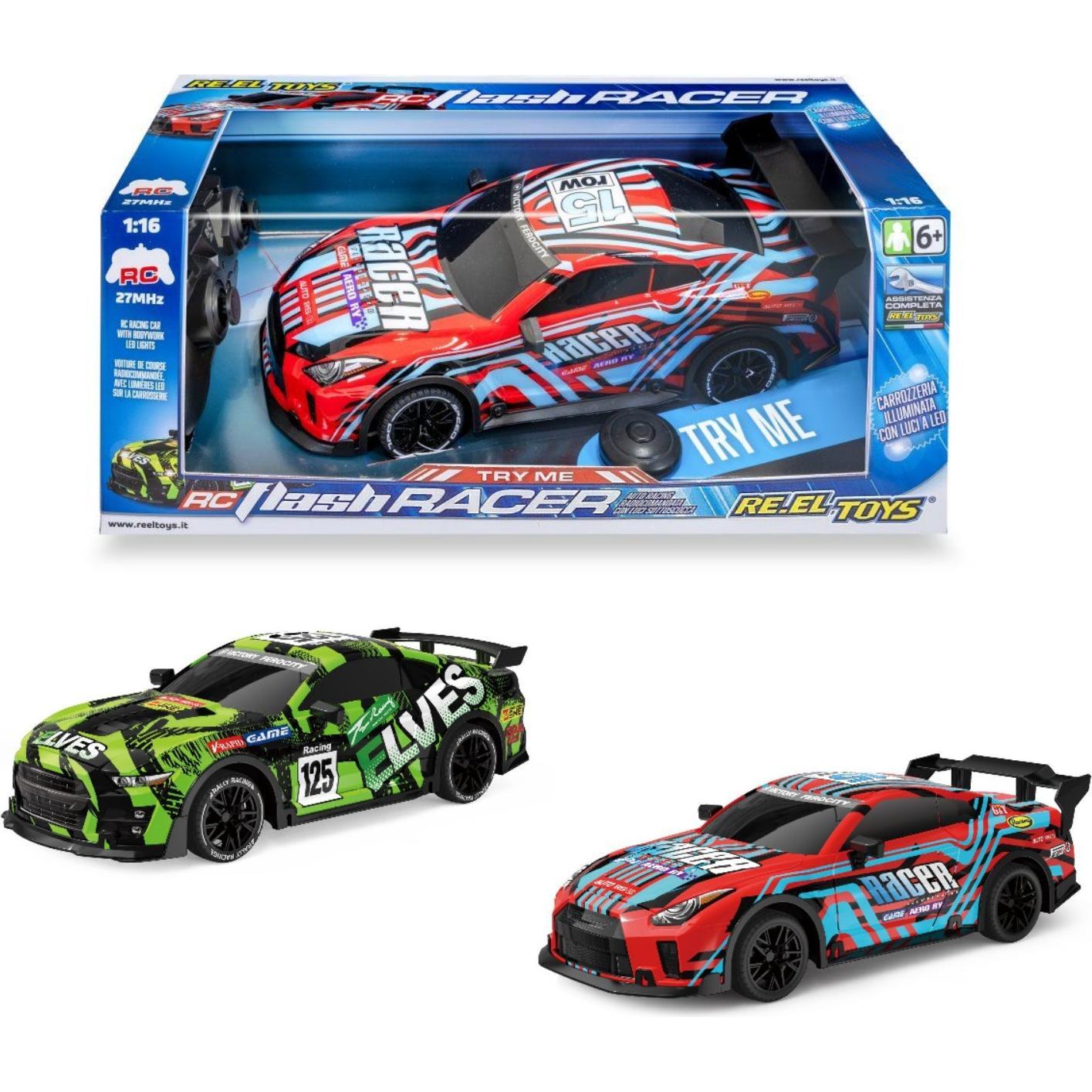 Re.Eltoys FLASH RACER: Funkgesteuerter Sportwagen Sc.1:16 - CM 27