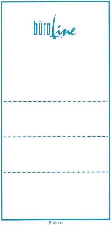 Produktbild BüroLine Ersatzetiketten