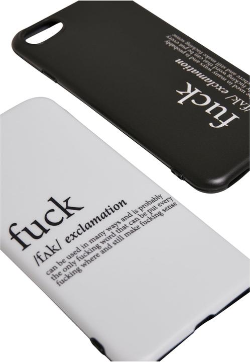 Actual product image Mister Tee Fuck I Phone 6/7/8 Phone Case Set (Apple iPhone 6, Apple iPhone 8, Apple iPhone 7)