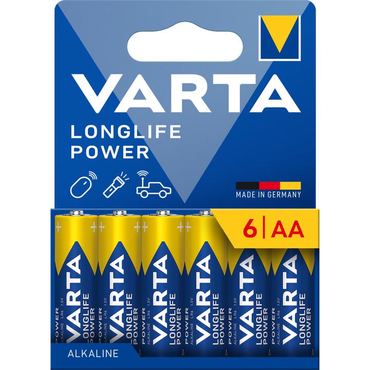Productafbeelding Varta AA met lange levensduur (6 Pcs., AA, 2960 mAh)