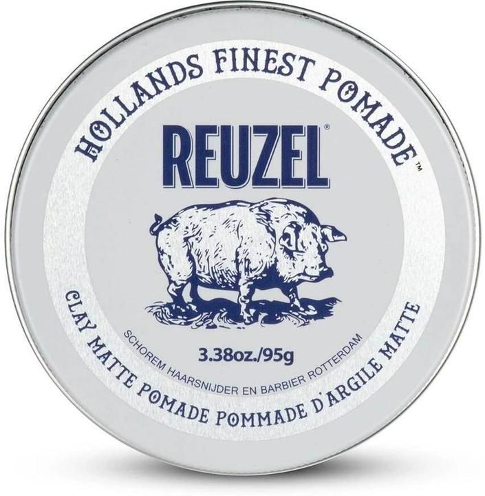 Actual product image Reuzel Matte Clay Pomade (Hair pomade, Hair wax, 95 ml)
