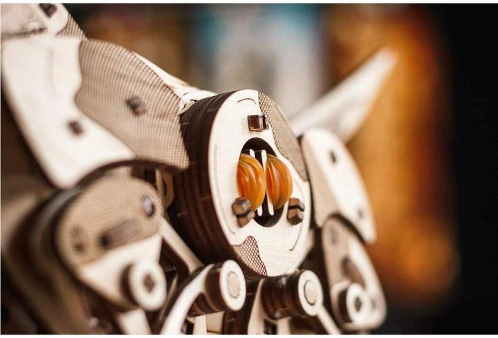 Actual product image Eco Wood Art Puppy - 3D wooden construction kit