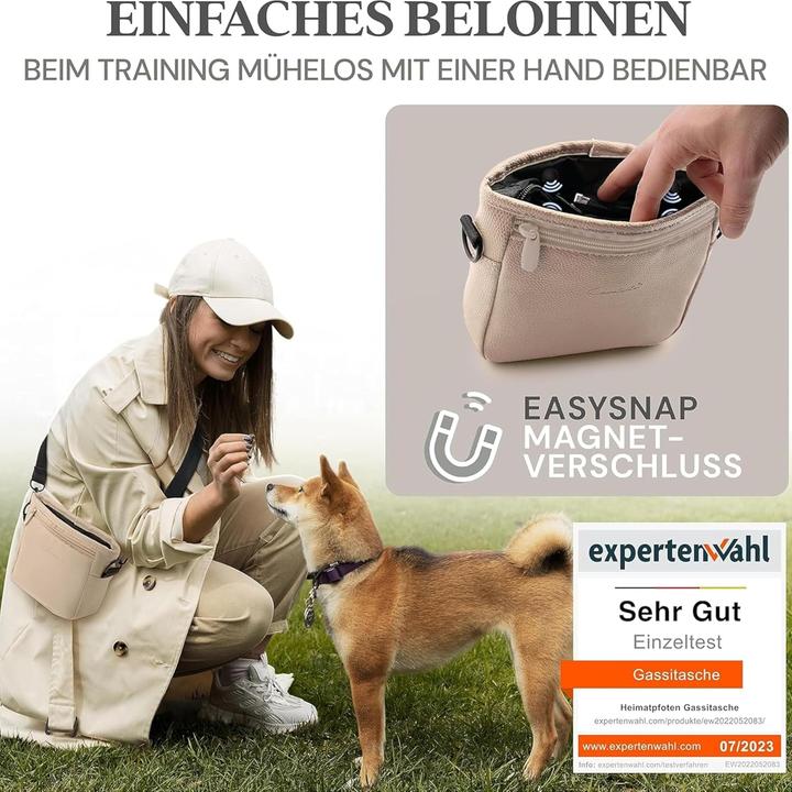 Immagine prodotto Heimatpfoten Leckerlitasche mit Magnetverschluss (Destrezza)