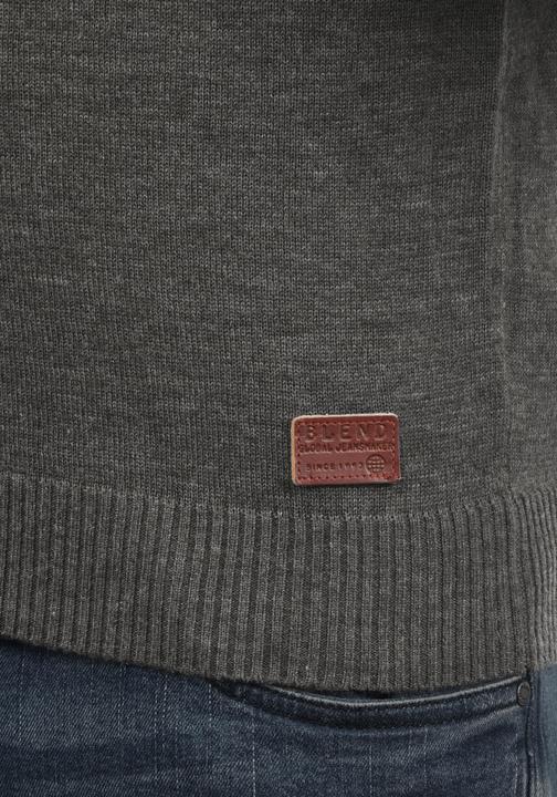 Actual product image Blend Lars Men's Jumper Knit Pullover With V-Neck Flecked (XXL)