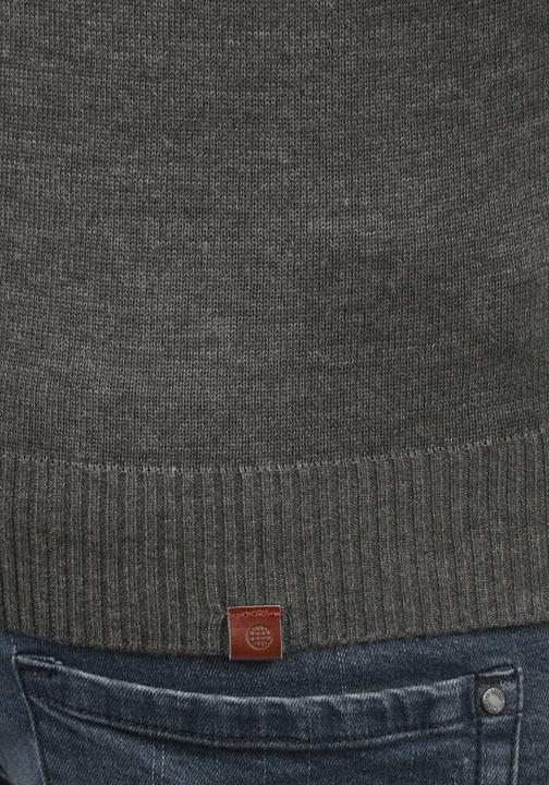 Actual product image Blend Lars Men's Jumper Knit Pullover With V-Neck Flecked (XXL)