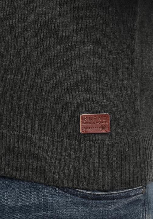 Actual product image Blend Lars Men's Jumper Knit Pullover With V-Neck Flecked (XXL)