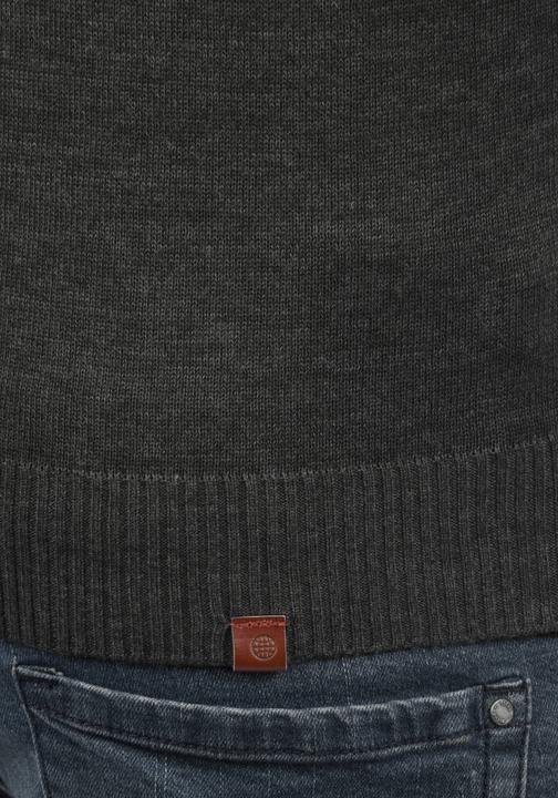 Actual product image Blend Lars Men's Jumper Knit Pullover With V-Neck Flecked (XXL)