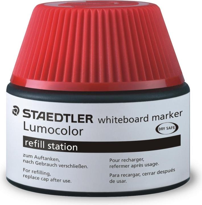 Image du produit Staedtler ® Encre de recharge Marqueur Lumocolor® refill station Bouteille rouge 20ml (1 x)