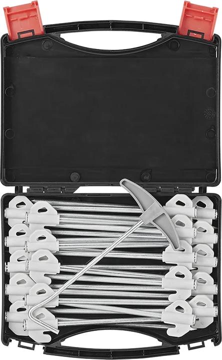 Actual product image ProPlus Rock bottom peg 20 cm with plastic hook - set of 20 pieces in a case