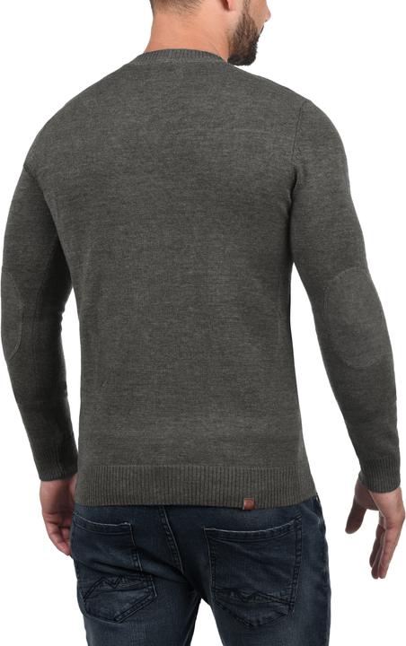 Actual product image Blend Lasse Men's Jumper Knit Pullover With V-Neck Flecked (3XL)