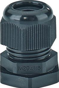 Actual product image Hensel Polyamide cable rail