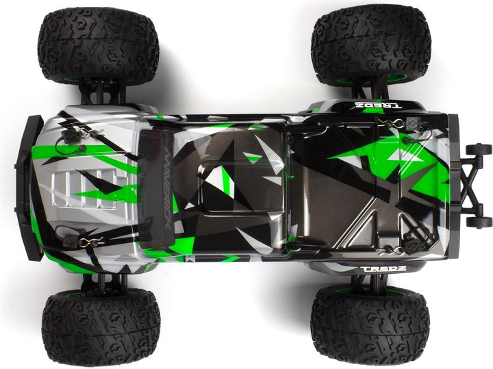 Actual product image Maverick Quantum2 MT Flux 1/10th Monster Truck - Green (ARR Almost Ready to Run)