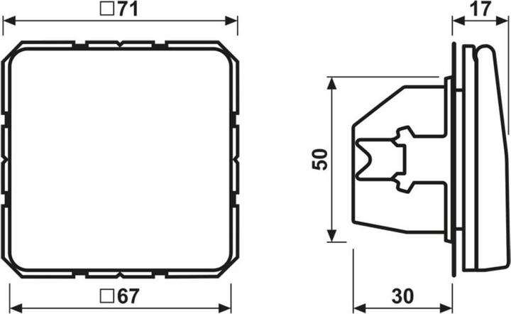 Actual product image JUNG SCHUKO socket outlet
