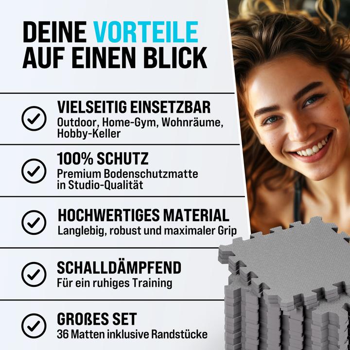 Produktbild Monzana Bodenschutzmatten (30 x 30 cm)