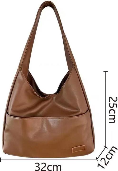 Only-Bags.Store Grossraumtasche Trendy Schultertasche Einfach und vielseitig Pendlertasche Fashion Trendy Student