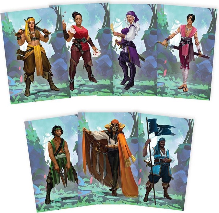 Actual product image Plaid Hat Games Connoisseur Game Forgotten Waters (German)