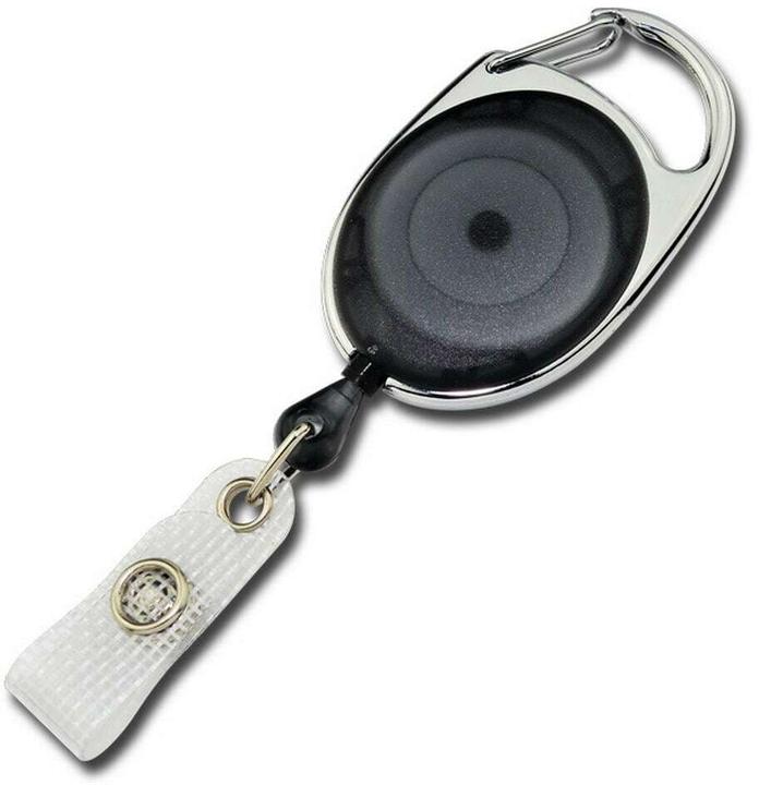 Image du produit Interha Porte-étiquette Ovale Jojo 63 Noir, 10 pièces