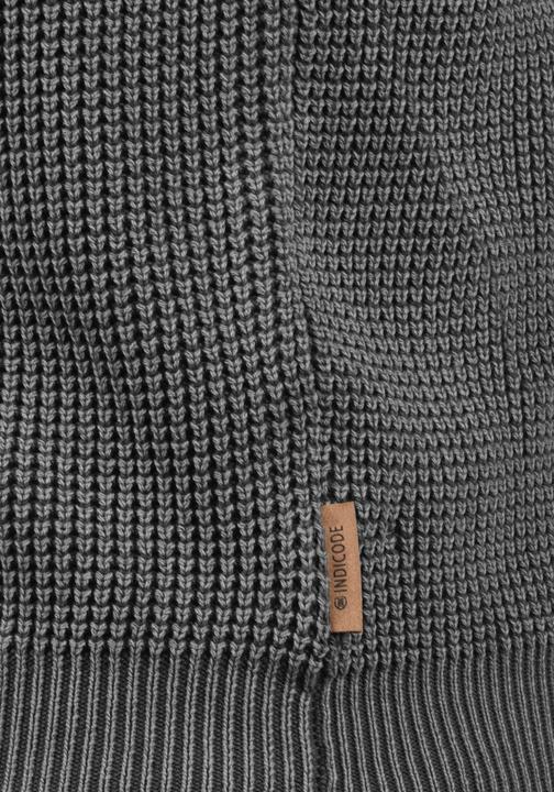 Image du produit Indicode Rockford Pull En Grosse Maille Pull-Over Tricot Pour Homme Avec Encolure Rond 100% Coton (S)
