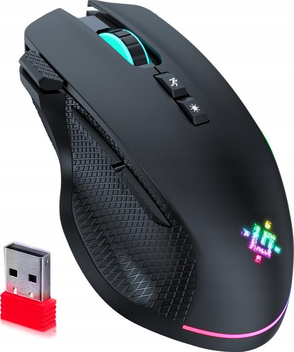 Actual product image Defender MYSZ GM-213 THUNDER RF 1600dpi 8P CZARNA (Wireless)