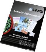 Actual product image LMG LAMINATING FILM.A4,100MIC.ANTI (A4, 100 Piece, 100 µm)