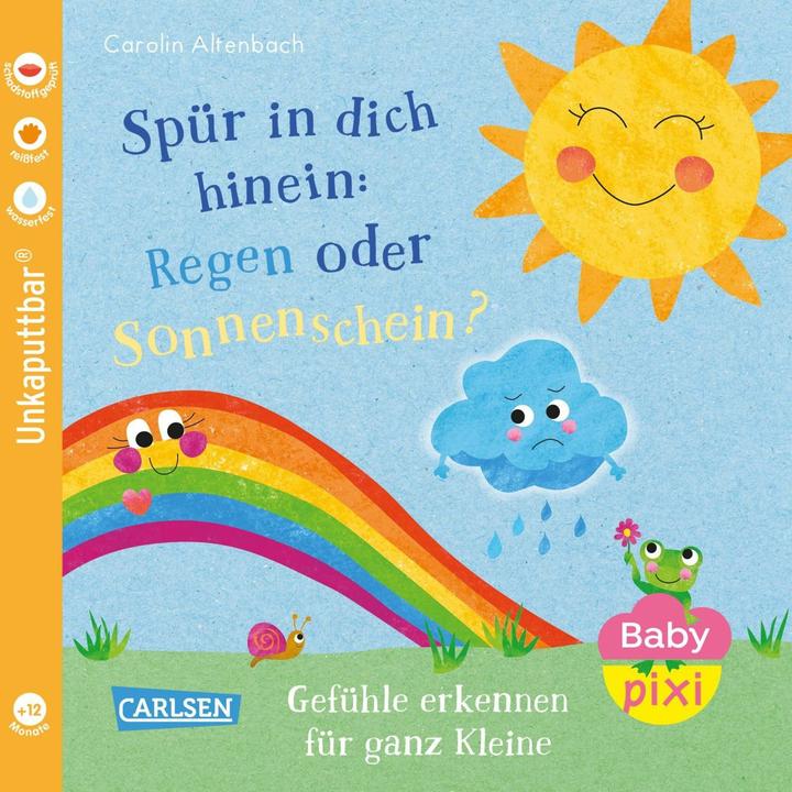 Baby Pixi (unkaputtbar) 176: Spür in dich hinein: Regen... (Deutsch)