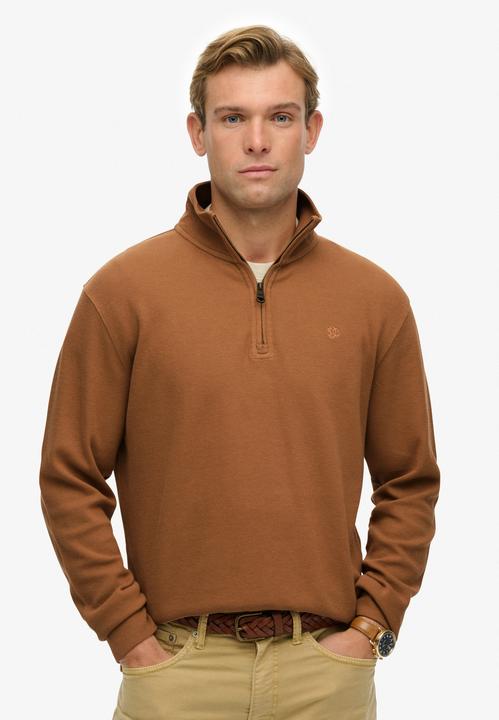 Image du produit Superdry Pull côtelé à col zippé (M)