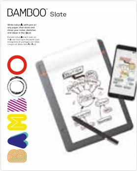 Produktbild Wacom Bamboo Folio /Slate Notepads A