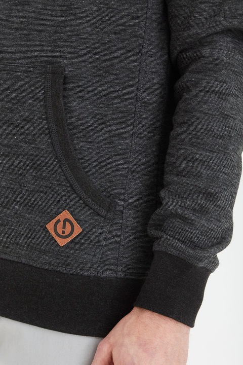 Actual product image Solid Vitu Zip-Hoodie Men's Jacket (S)