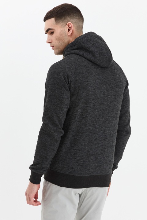 Actual product image Solid Vitu Zip-Hoodie Men's Jacket (S)