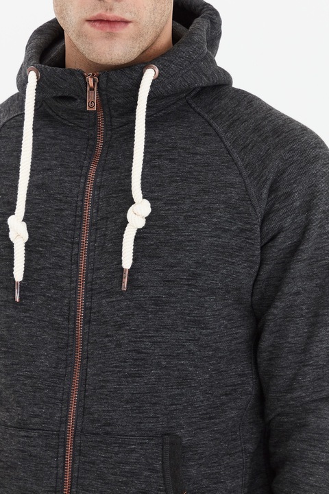 Actual product image Solid Vitu Zip-Hoodie Men's Jacket (L)