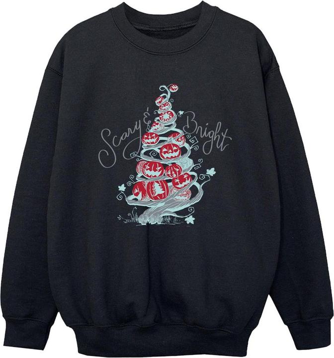 Image du produit Disney - Sweat THE NIGHTMARE BEFORE CHRISTMAS SCARY & BRIGHT - Garçon (152, 158)