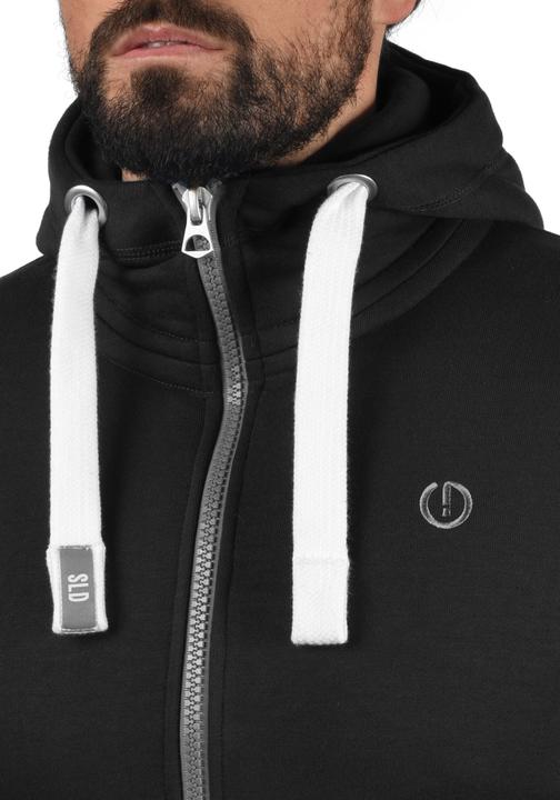 Actual product image Solid Benn High-Neck Men's sweatjacket (S)