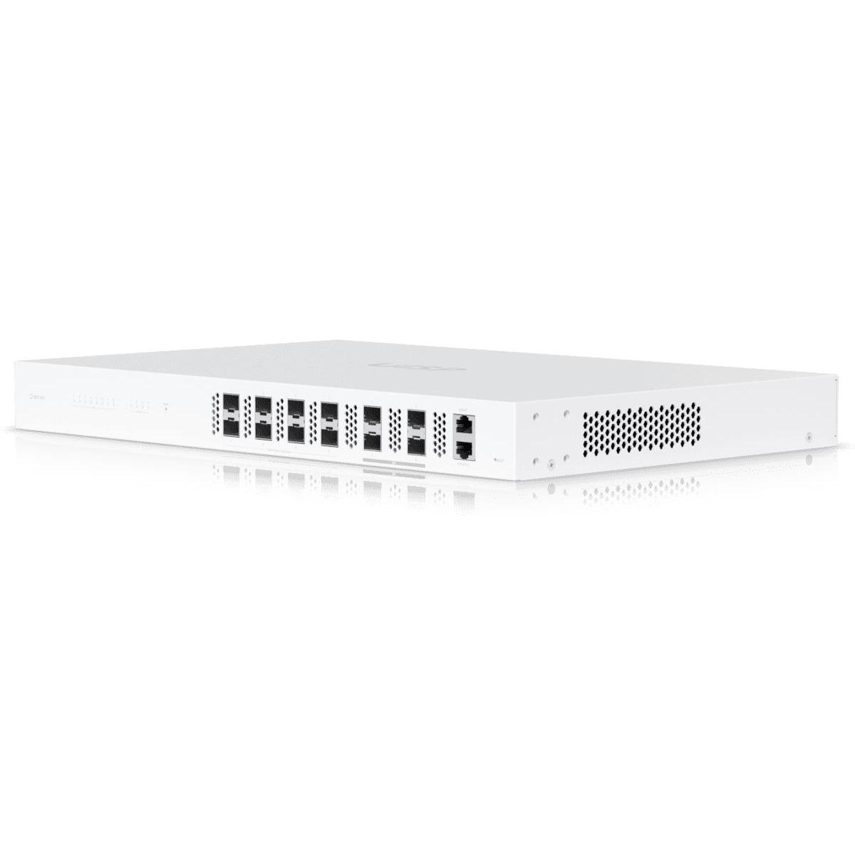 Ubiquiti UISP -FIBER-OLT-XGS network (14 Ports), Netzwerk Switch, Weiss