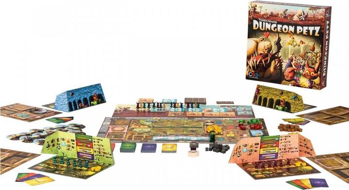 Actual product image Czech games edition CZ022 - Dungeon Petz, Board Game, for 2-4 Players, from 12 Years (German)